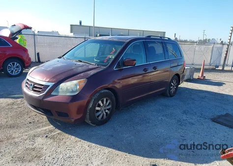 2010 Honda Odyssey Ex z USA, uszkodzony, nr VIN 5FNRL3H47AB063381